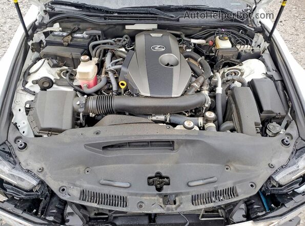 JTHGA1D29L5106479 2020 LEXUS IS White უკანა სალონის ხედი