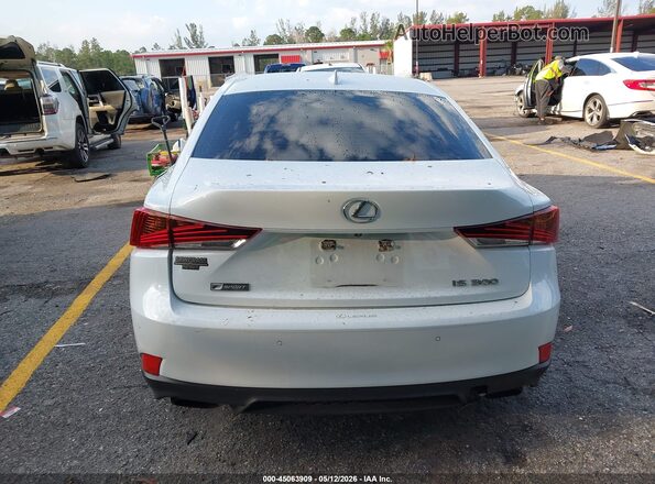 JTHGA1D2XL5107575 2020 LEXUS IS 300 White 