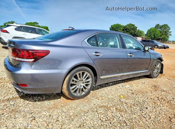 JTHGL5EF0G5056659 2016 LEXUS LS Gray Trasero derecho