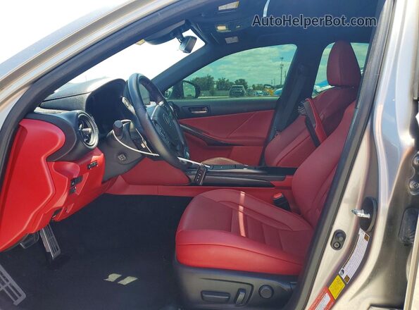 JTHGZ1B20P5060879 2023 LEXUS IS Серый Вид салона спереди