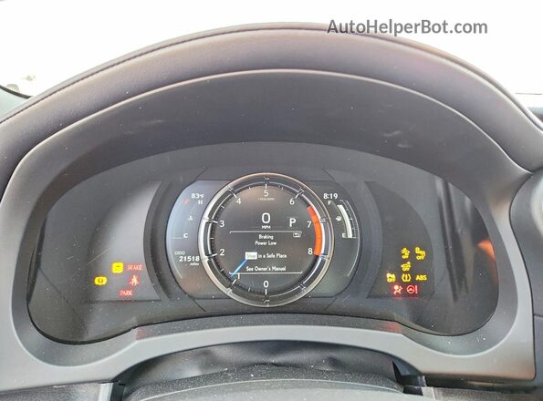 JTHGZ1B21P5063063 2023 LEXUS IS Белый Вид щитка приборов
