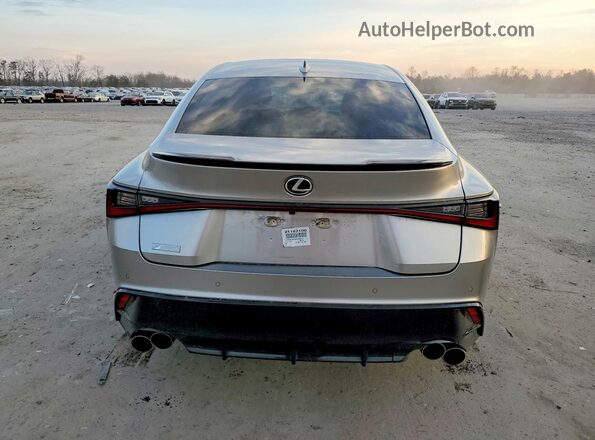 JTHGZ1B22M5038359 2021 LEXUS IS Серебряный Вид сзади