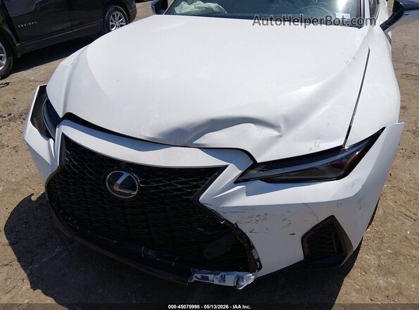 JTHGZ1B22R5077198 2024 LEXUS IS 350 Белый Вид спереди