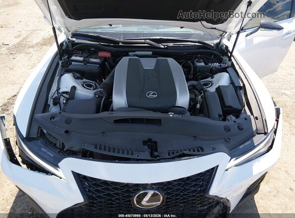 JTHGZ1B22R5077198 2024 LEXUS IS 350 Белый Вид сзади