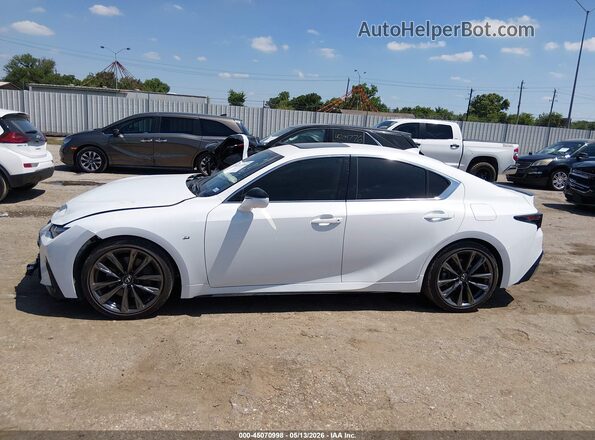 JTHGZ1B22R5077198 2024 LEXUS IS 350 Белый Панорамный вид салона 360°