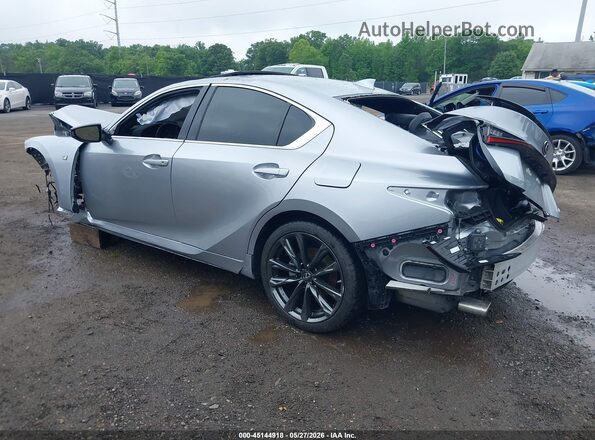 JTHGZ1B23N5049906 2022 LEXUS IS 300 Silver უკანა მარცხენა
