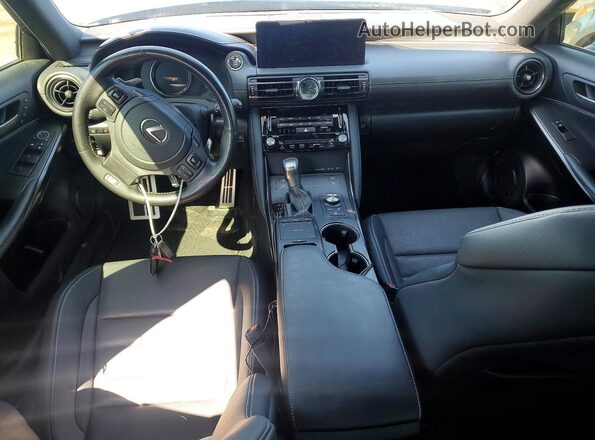 JTHGZ1B23P5059323 2023 LEXUS IS Blue Առջևի վահանակի տեսք