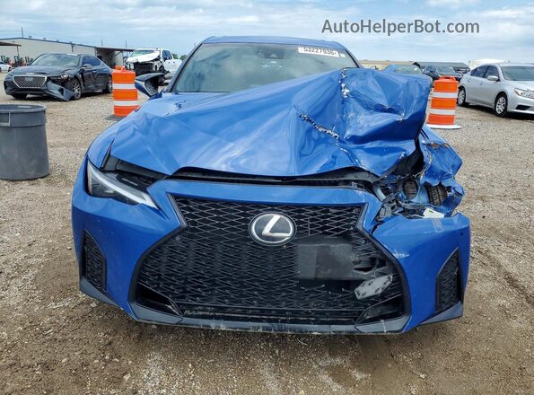 JTHGZ1B23P5059323 2023 LEXUS IS Blue Դիմացի տեսք