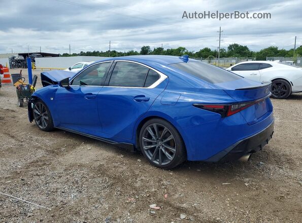 JTHGZ1B23P5059323 2023 LEXUS IS Blue Հետևի ձախ