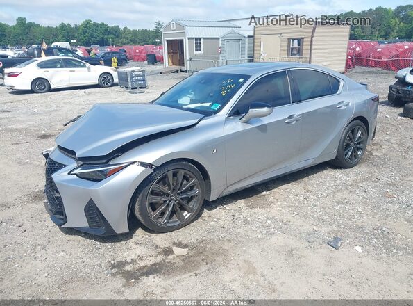 JTHGZ1B23P5067146 2023 LEXUS IS 350 Silver Przód lewy