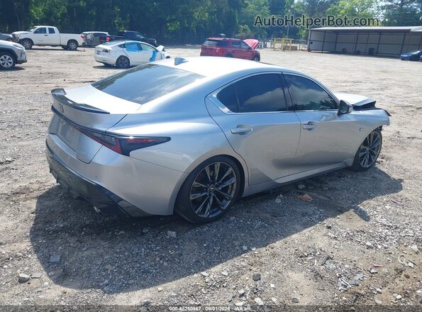 JTHGZ1B23P5067146 2023 LEXUS IS 350 Silver Tył prawy