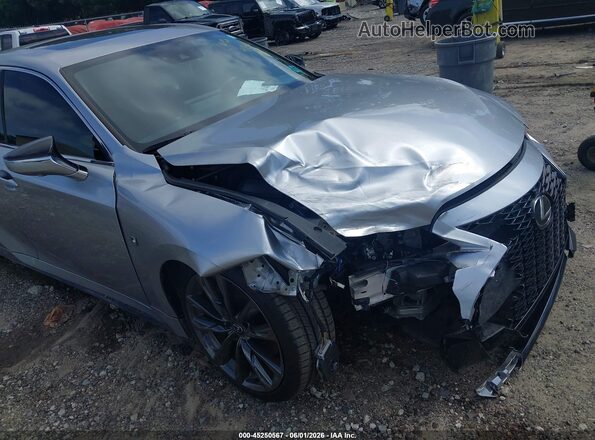JTHGZ1B23P5067146 2023 LEXUS IS 350 Silver Widok z przodu