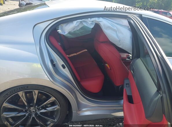 JTHGZ1B23P5067146 2023 LEXUS IS 350 Silver Widok naklejki z numerem VIN