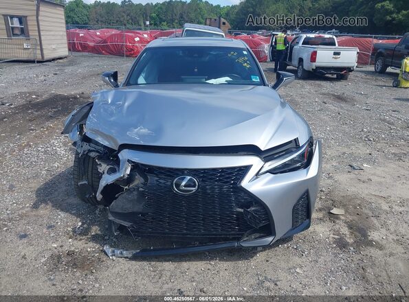 JTHGZ1B23P5067146 2023 LEXUS IS 350 Silver Widok zestawu wskaźników