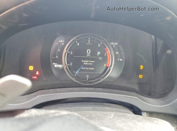 JTHGZ1B24P5060397 2023 LEXUS IS Gray Vista del cuadro de instrumentos