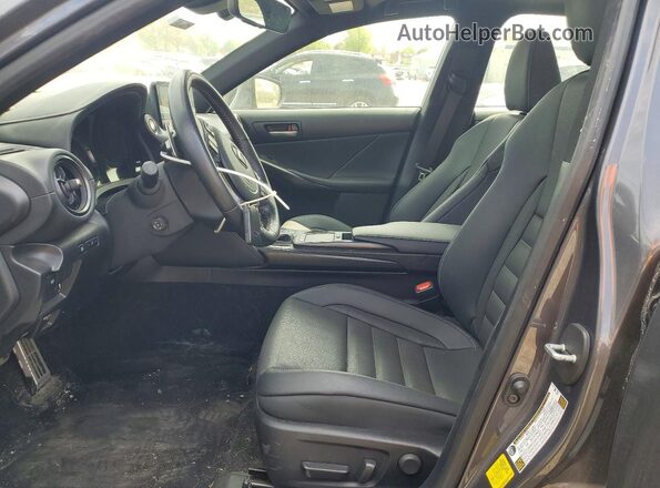 JTHGZ1B24P5060397 2023 LEXUS IS Gray Vista interior delantera