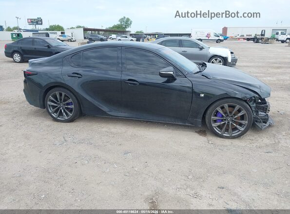 JTHGZ1B24R5076716 2024 LEXUS IS 350 Черный Панорамный вид салона 360°