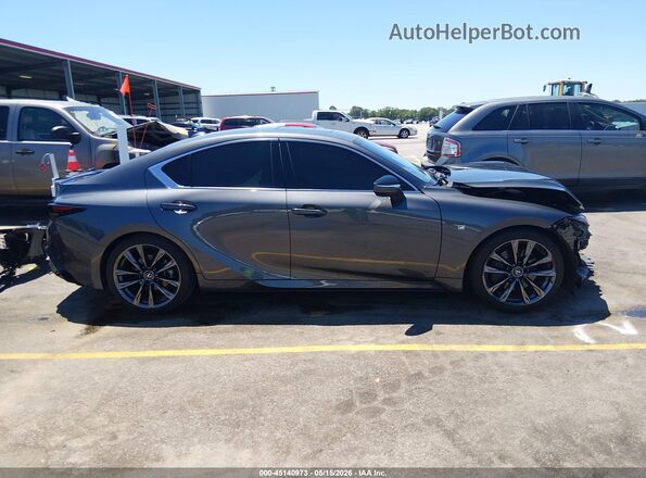 JTHGZ1B25R5076644 2024 LEXUS IS 350 Gray სალონის 360-გრადუსიანი ხედი