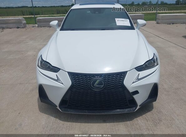 JTHGZ1B26L5035849 2020 LEXUS IS 350 White Դիմացի տեսք