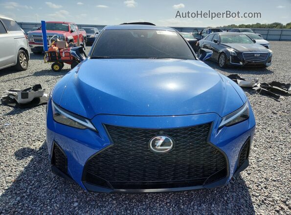 JTHGZ1B26N5053867 2022 LEXUS IS Синий Вид спереди