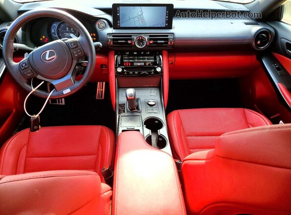 JTHGZ1B26P5062717 2023 LEXUS IS Silver Вид панелі приладів