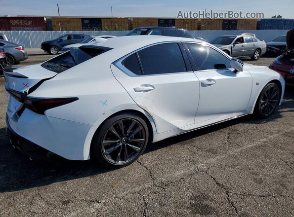 JTHGZ1B26P5069358 2023 LEXUS IS White Задня права чверть