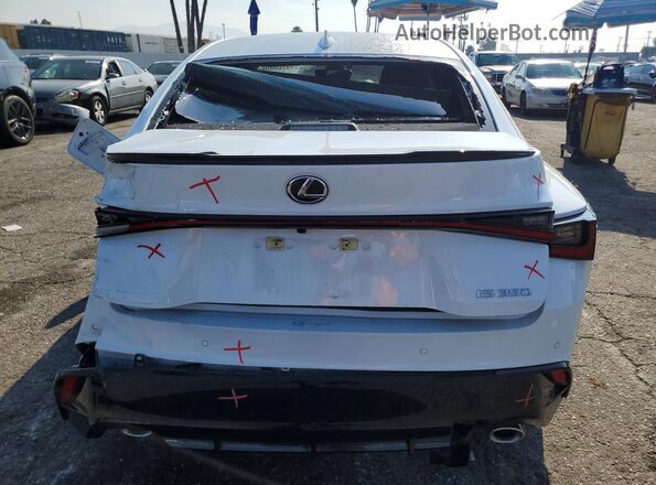 JTHGZ1B26P5069358 2023 LEXUS IS White Вид ззаду