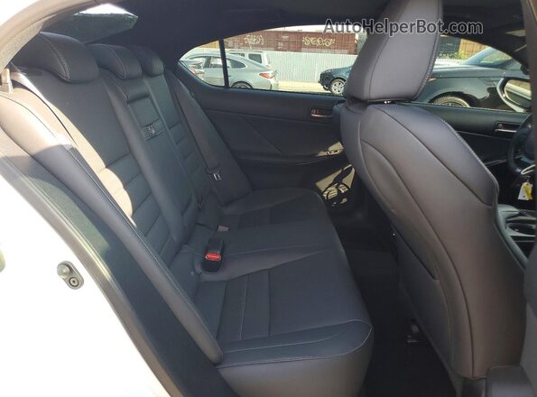 JTHGZ1B26P5069358 2023 LEXUS IS White Вид задніх сидінь