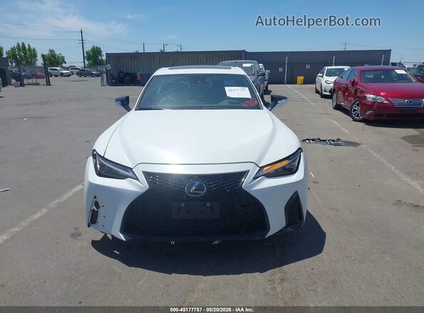 JTHGZ1B26R5079519 2024 LEXUS IS 350 White Вид щитка приладів