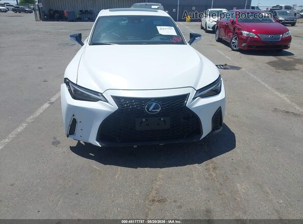 JTHGZ1B26R5079519 2024 LEXUS IS 350 White Вид спереду