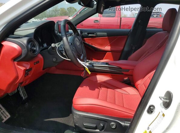 JTHGZ1B27R5078198 2024 LEXUS IS Белый Вид салона спереди