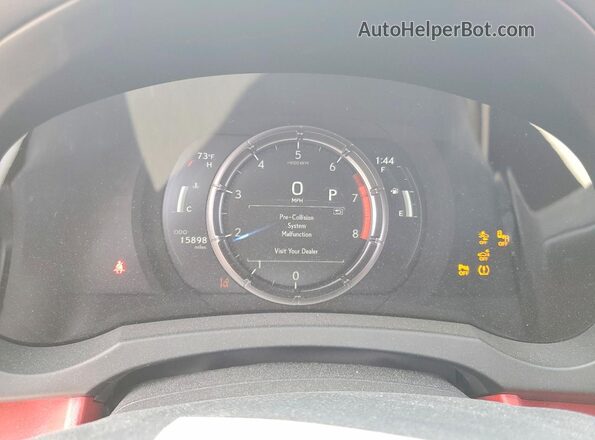 JTHGZ1B27R5078198 2024 LEXUS IS Белый Вид щитка приборов