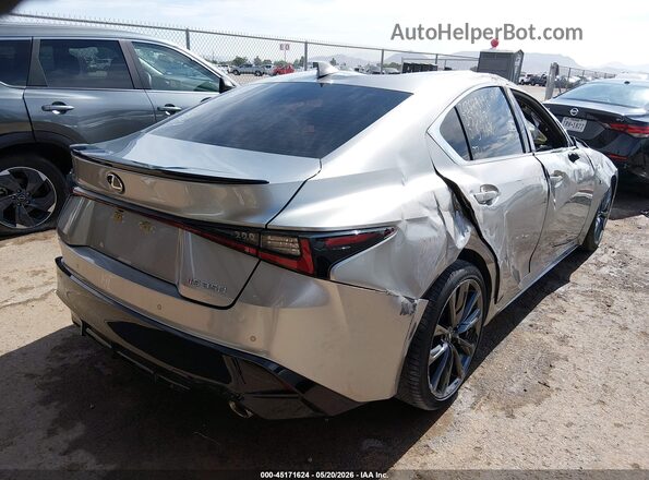 JTHGZ1B28N5050520 2022 LEXUS IS 350 Silver Հետևի աջ
