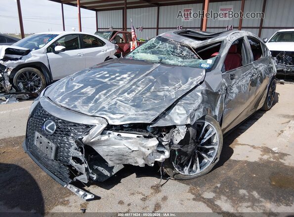 JTHGZ1B28N5050520 2022 LEXUS IS 350 Silver Առջևի ձախ երեք քառորդ տեսարան
