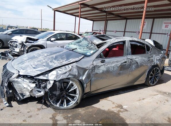 JTHGZ1B28N5050520 2022 LEXUS IS 350 Silver Սալոնի 360 աստիճան տեսք
