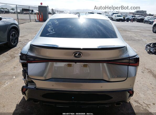JTHGZ1B28N5050520 2022 LEXUS IS 350 Silver 