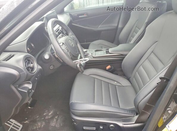 JTHGZ1B28P5059396 2023 LEXUS IS Charcoal Front interior view
