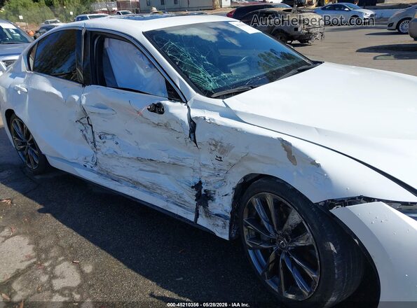 JTHGZ1B28P5062718 2023 LEXUS IS 350 White Вид спереду
