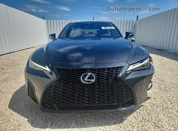 JTHGZ1B28P5071645 2023 LEXUS IS Black Դիմացի տեսք