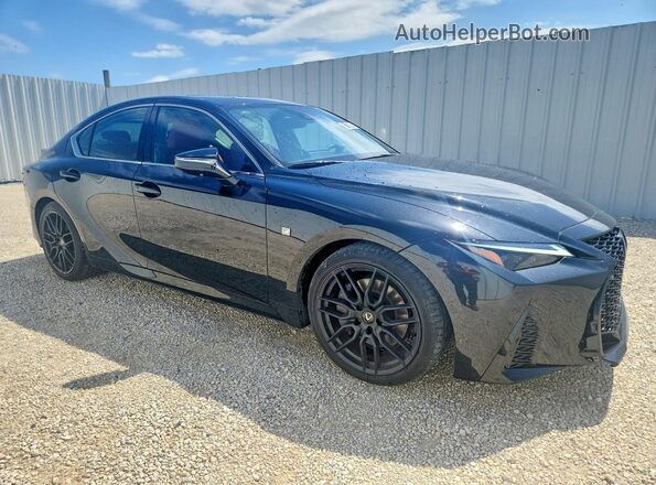 JTHGZ1B28P5071645 2023 LEXUS IS Black Առջևի աջ