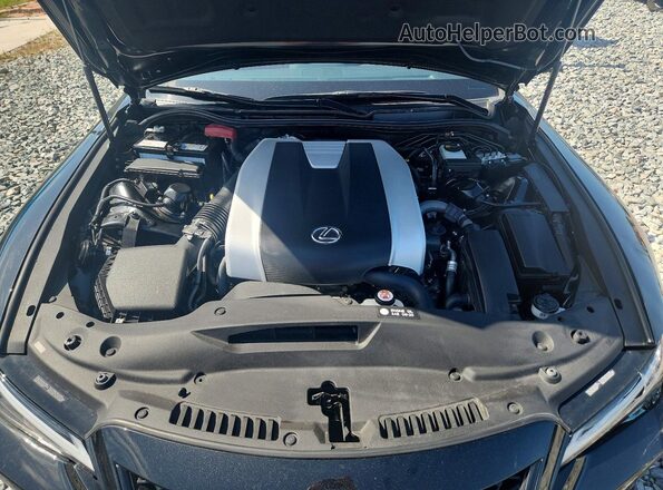 JTHGZ1B28P5071645 2023 LEXUS IS Black Սալոնի հետևի տեսք
