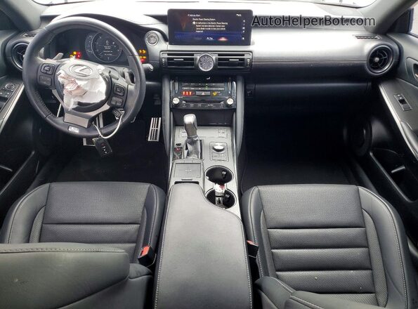 JTHGZ1B28R5074774 2024 LEXUS IS Gray Dashboard view