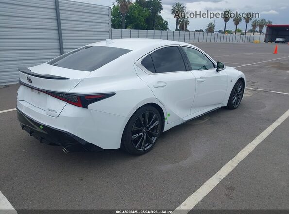 JTHGZ1B29M5047267 2021 LEXUS IS 350 White Tył prawy