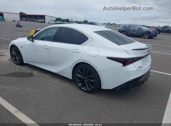 JTHGZ1B29M5047267 2021 LEXUS IS 350 White Tył lewy