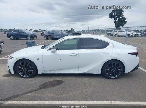 JTHGZ1B29M5047267 2021 LEXUS IS 350 White Widok wnętrza 360 stopni