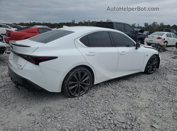JTHGZ1B29N5050607 2022 LEXUS IS Белый Задняя правая четверть