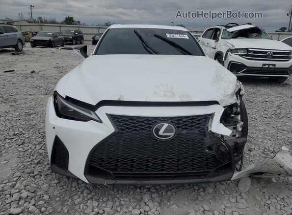 JTHGZ1B29N5050607 2022 LEXUS IS Белый Вид спереди