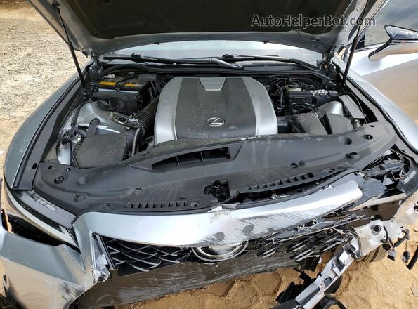 JTHGZ1B29N5051983 2022 LEXUS IS Silver Rear interior view