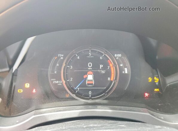JTHGZ1B29N5051983 2022 LEXUS IS Silver Instrument cluster view