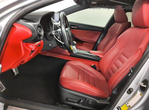 JTHGZ1B29P5065790 2023 LEXUS IS Silver Вид салону спереду